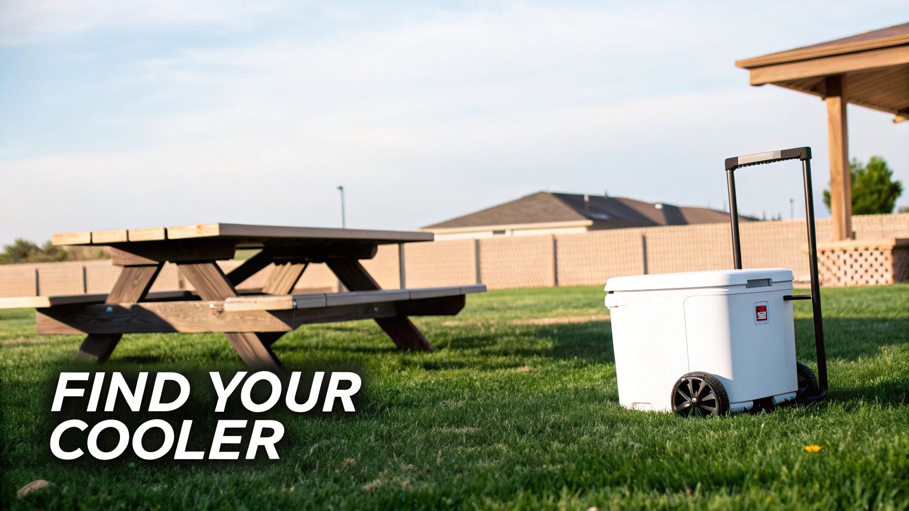 An open beverage cooler on wheels filled with ice and various drinks, ready for an outdoor event.