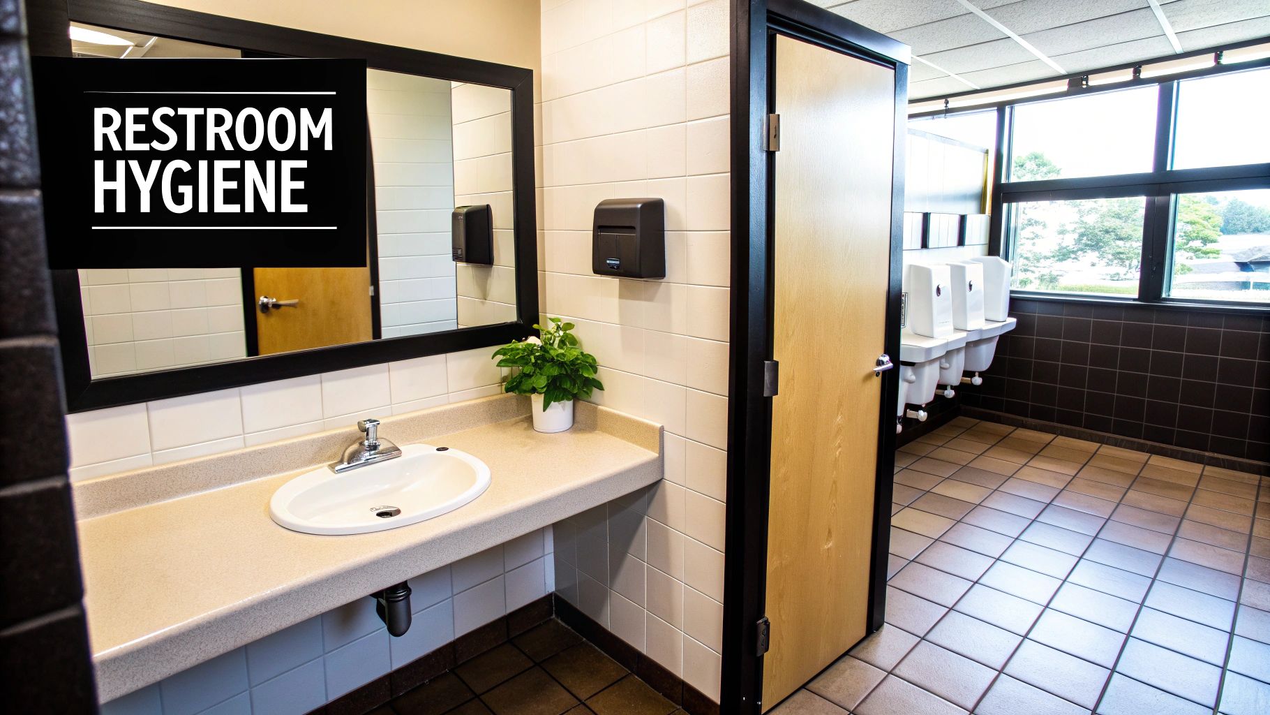 Restroom Deep Cleaning and Sanitization