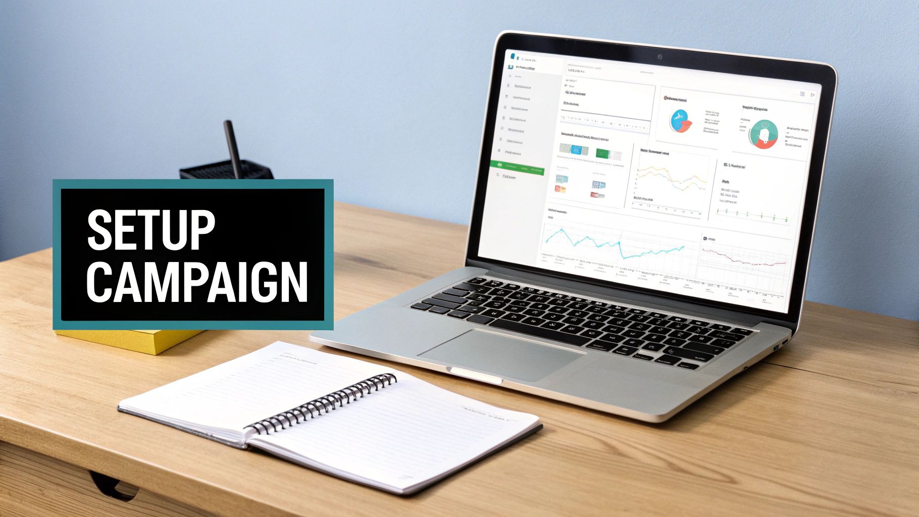 A person at a desk strategically placing pins on a map, symbolizing the setup of a keyword tracking campaign.