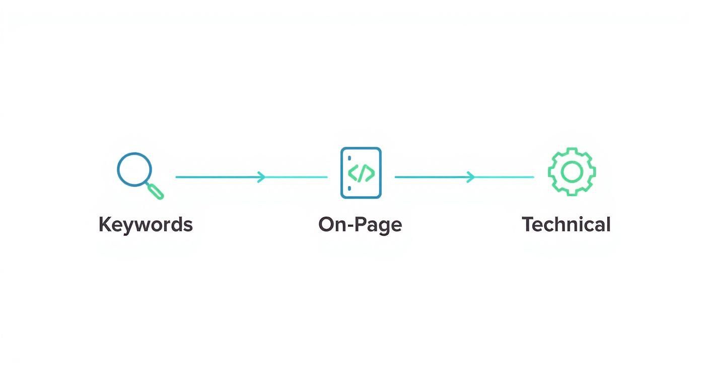 Infographic about how to market website