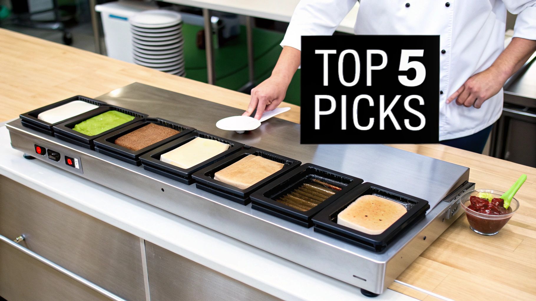 Commercial griddle lineup