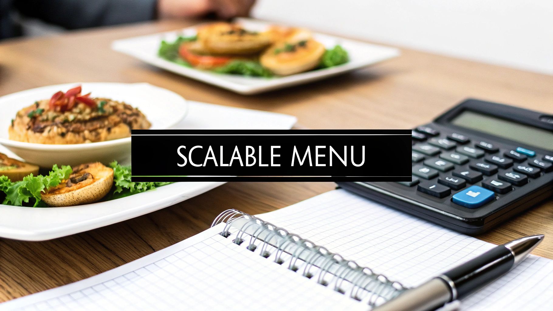 A catering business owner discussing menu options with a client over a laptop.