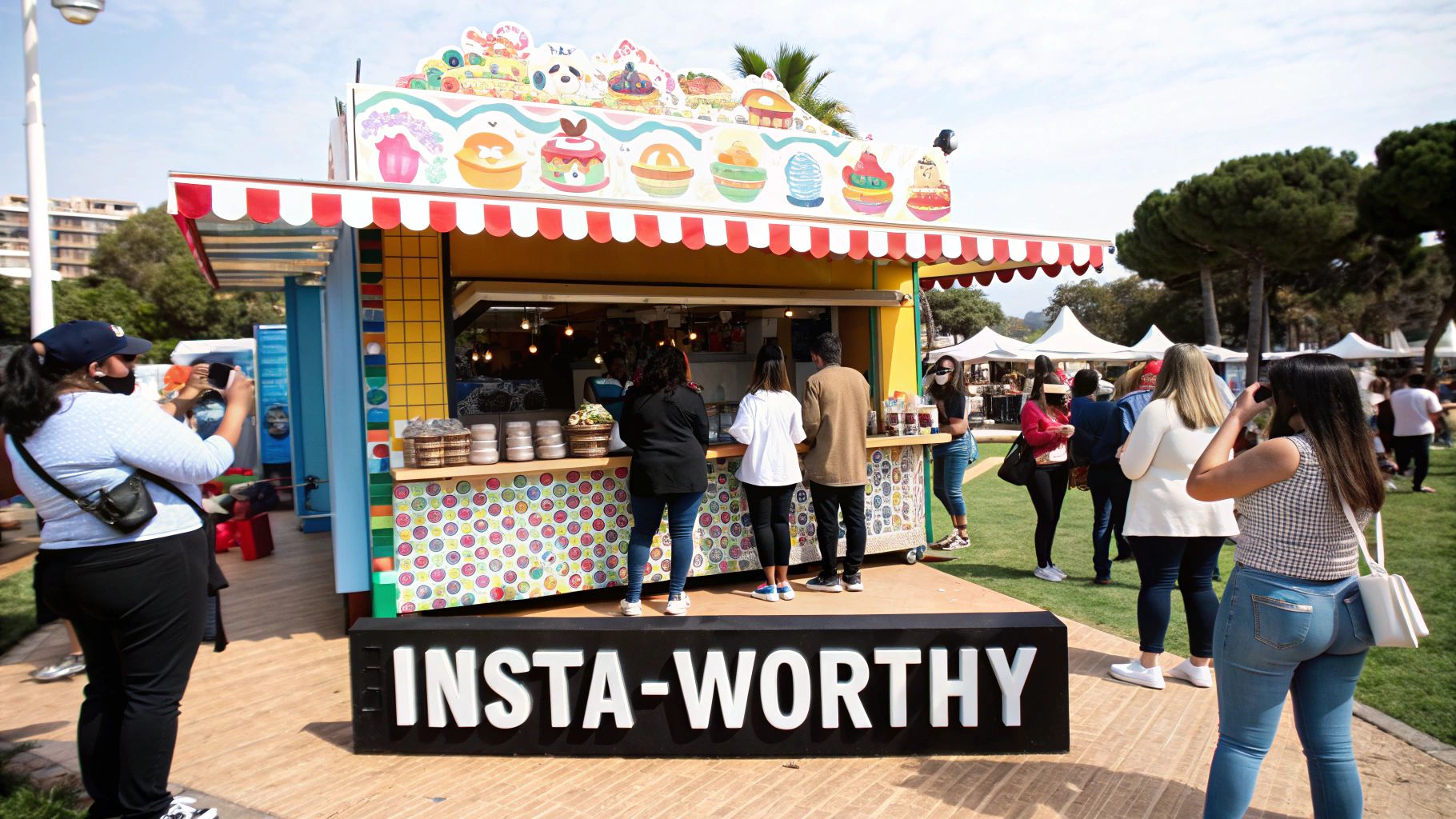 Experiential Pop-Up Concession Stands