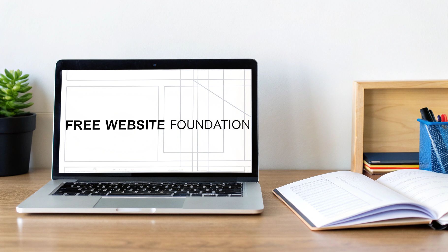 A person working on a-laptop with charts and graphs in the background, representing website promotion strategies.