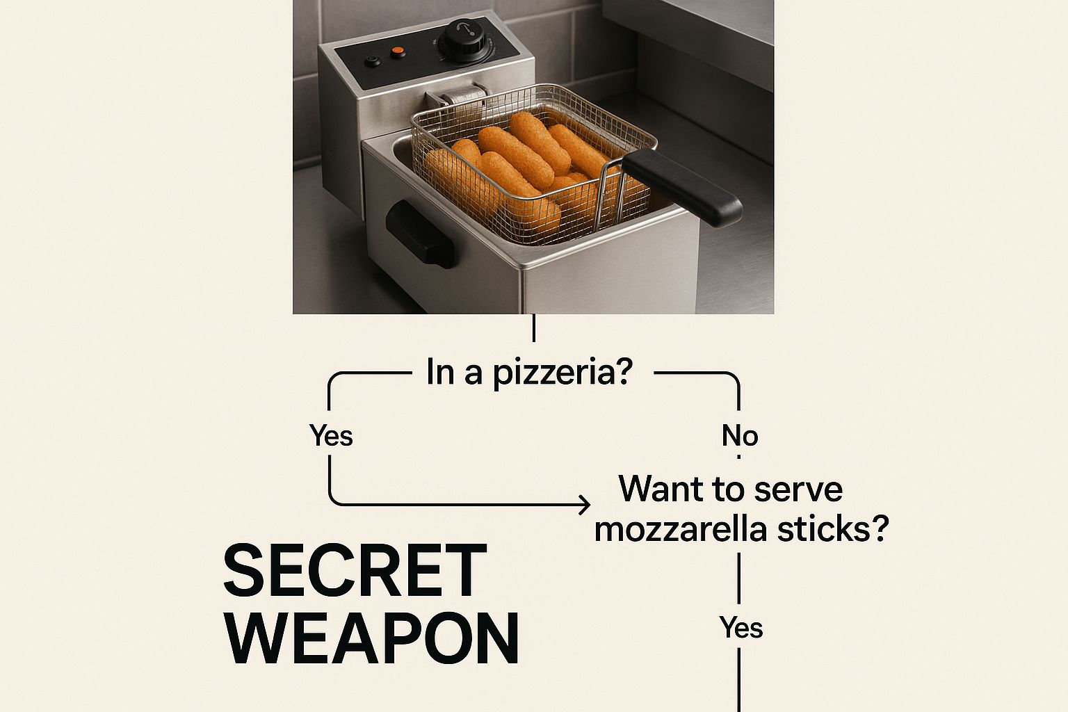 Infographic about deep fryer commercial