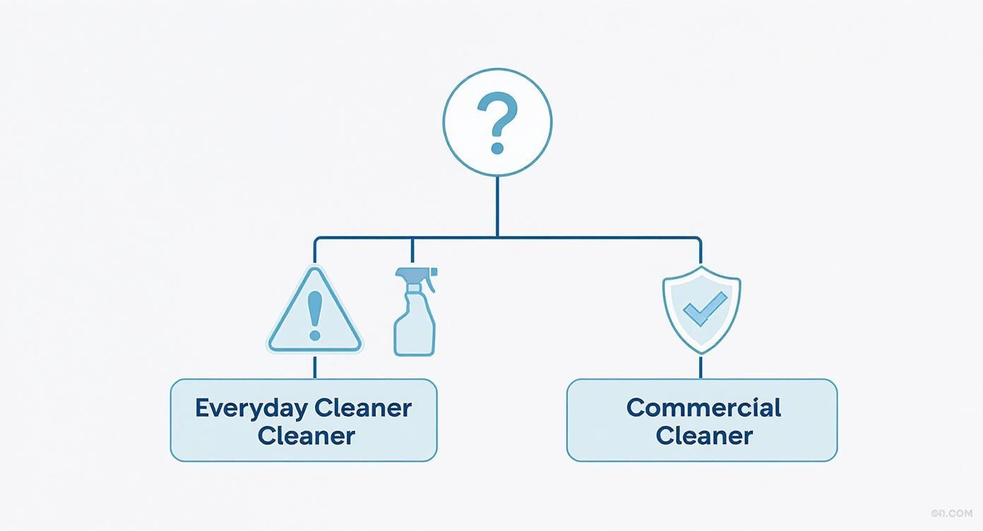 Infographic about commercial stainless steel cleaner