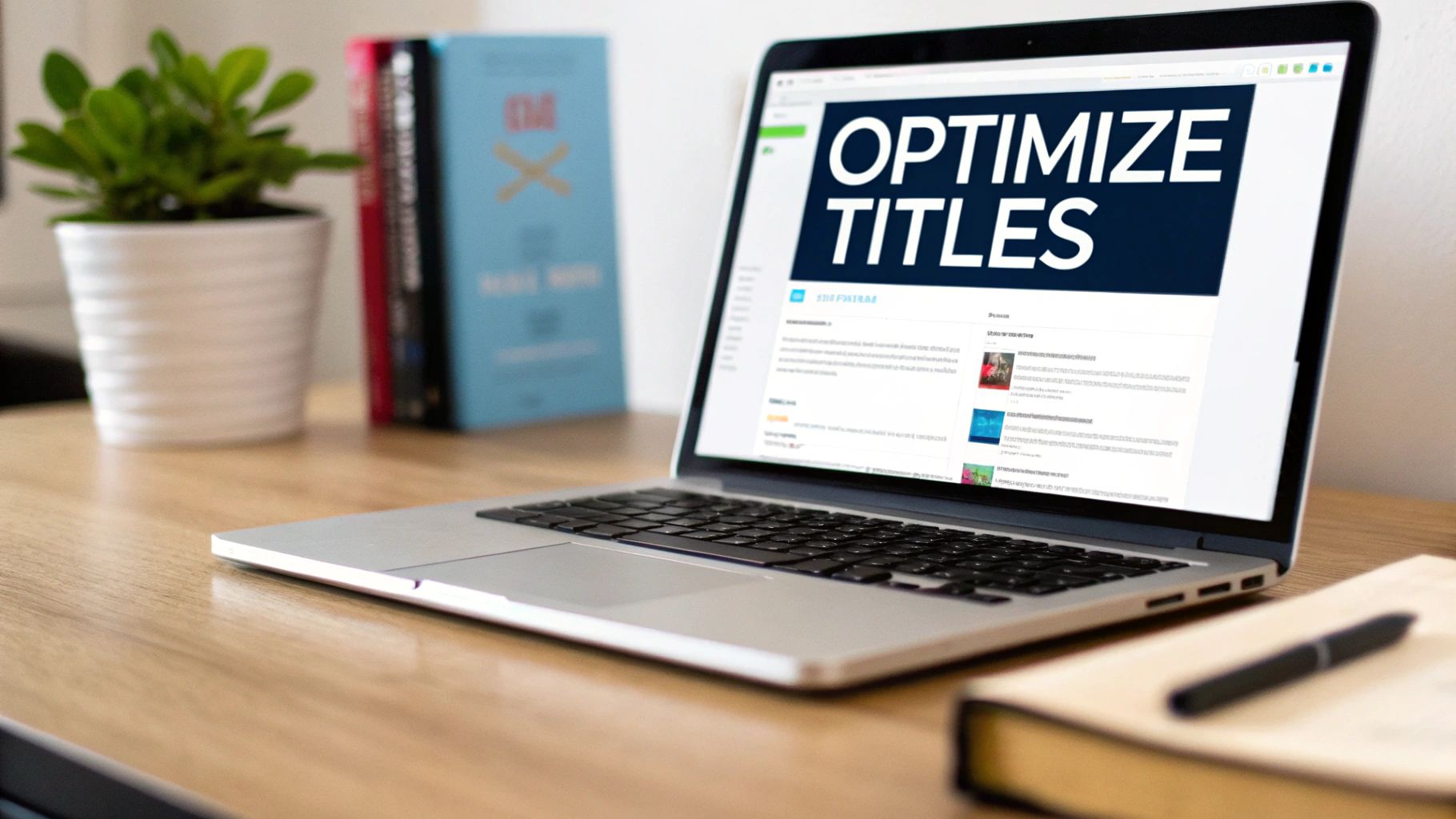 Optimize Title Tags and Meta Descriptions