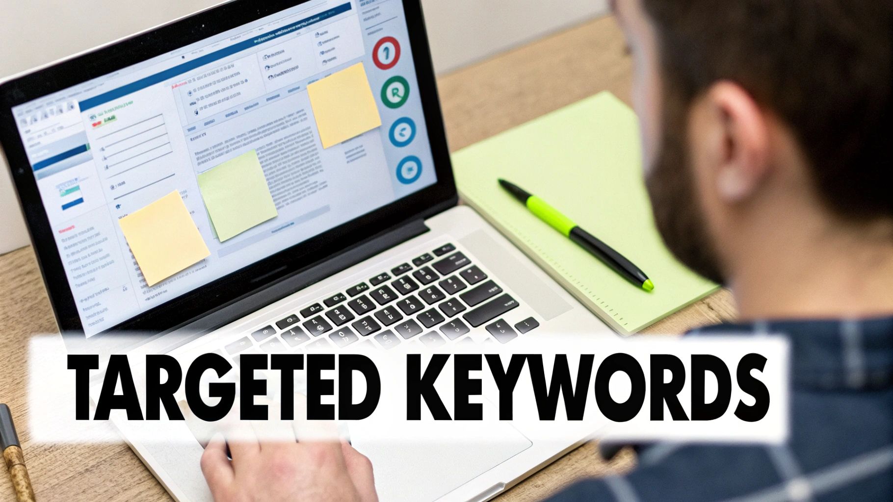 A detailed infographic showing the relationship between keyword search volume and conversion rate, highlighting long-tail keywords.