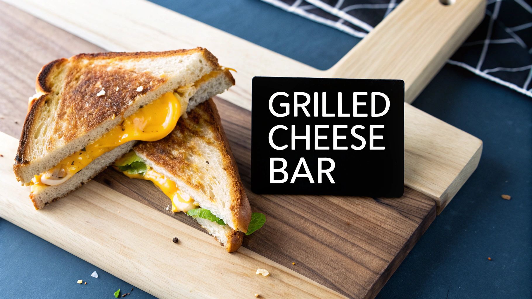 Gourmet Grilled Cheese Bar