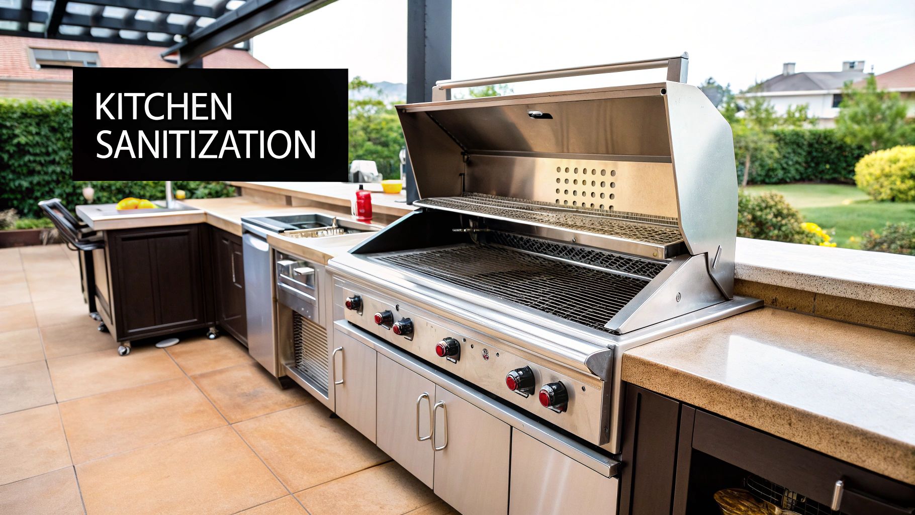Kitchen Deep Sanitization and Equipment Cleaning