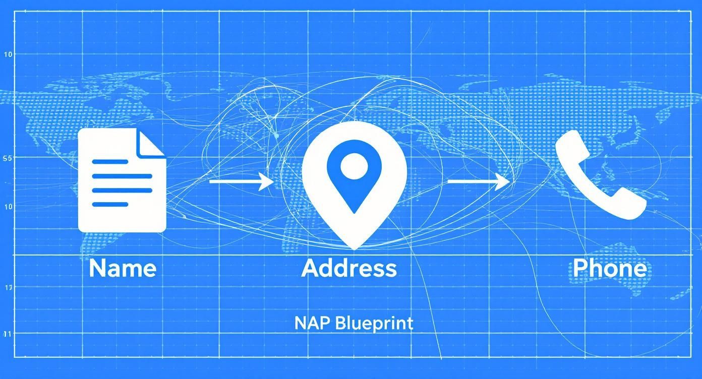 Infographic about local citations building