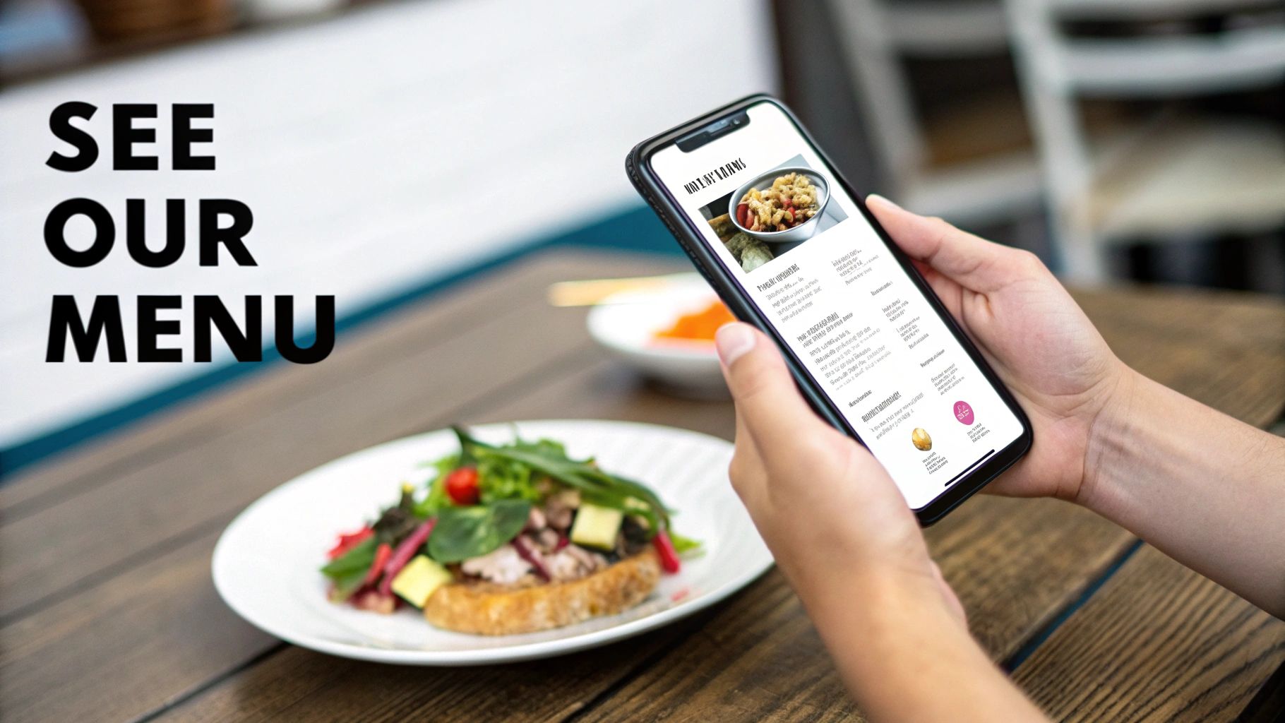 Restaurant kitchen action shot