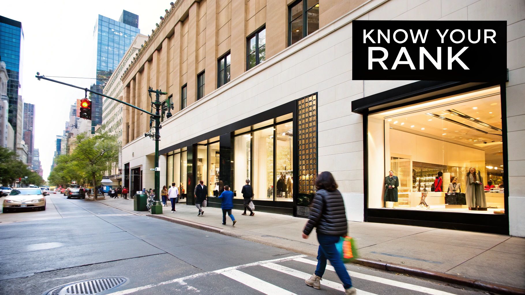 A person analyzing graphs and charts on a computer screen, representing keyword position monitoring data.