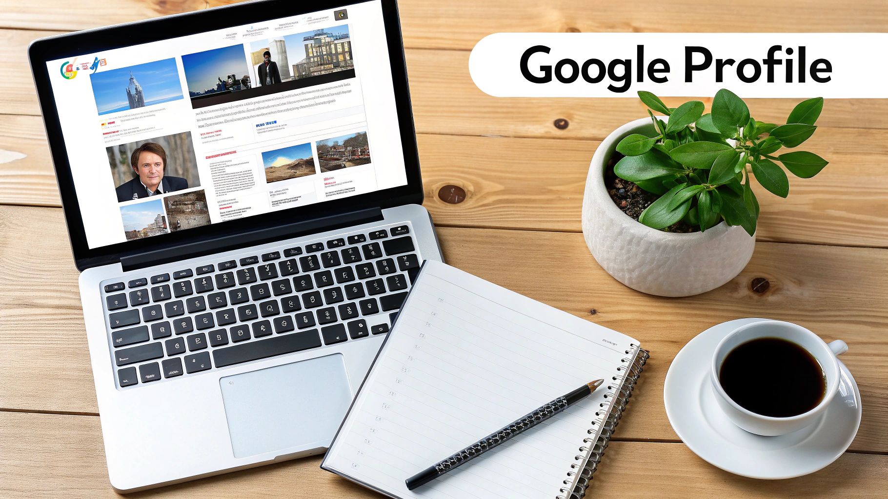 An image of a restaurant's Google Business Profile on a smartphone, showing its name, high rating, and location, representing a strong digital storefront.