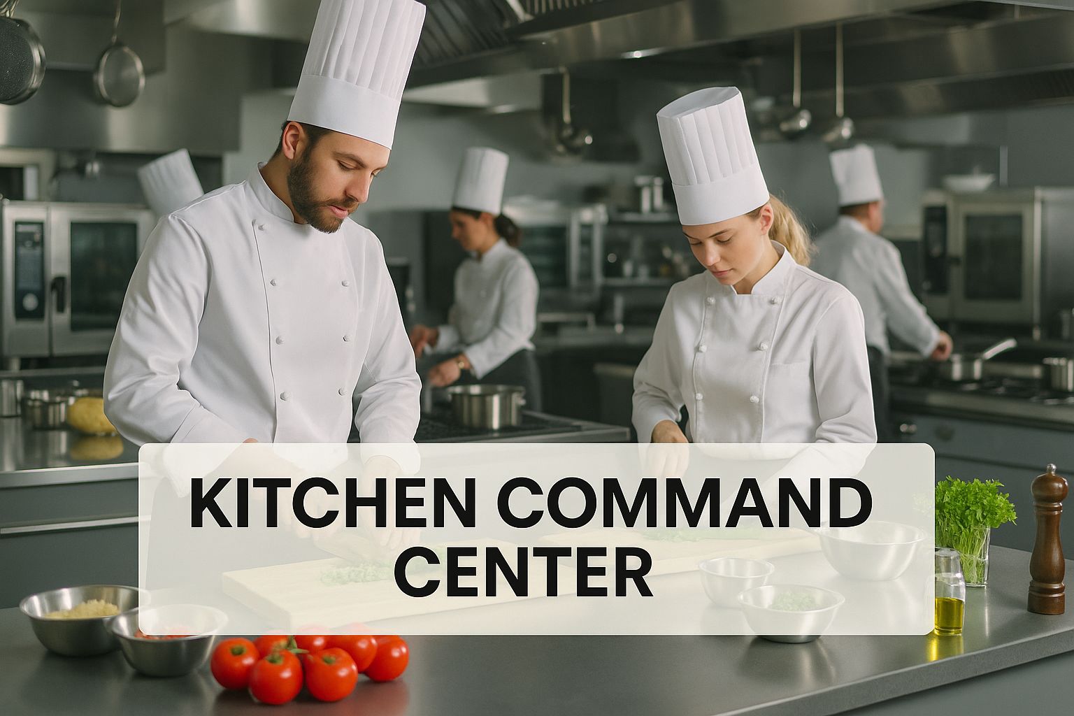 Infographic about restaurant prep tables