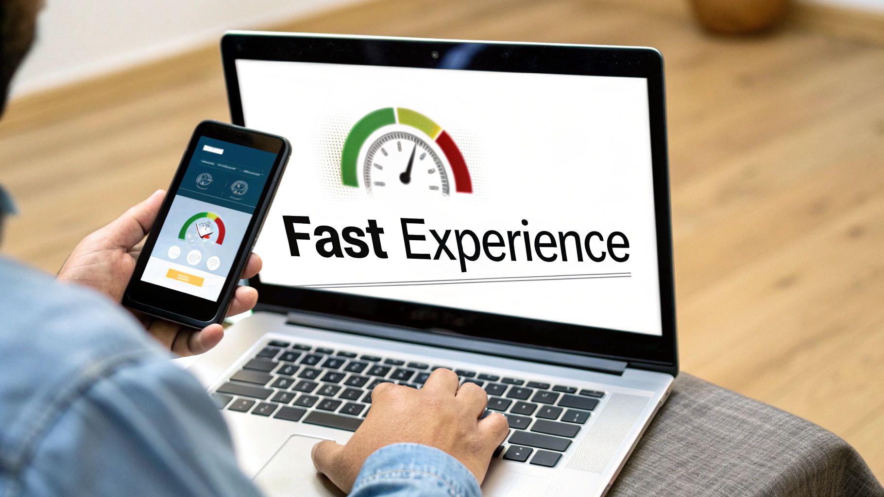 A network of interconnected lines and nodes representing a website's backlink profile and authority