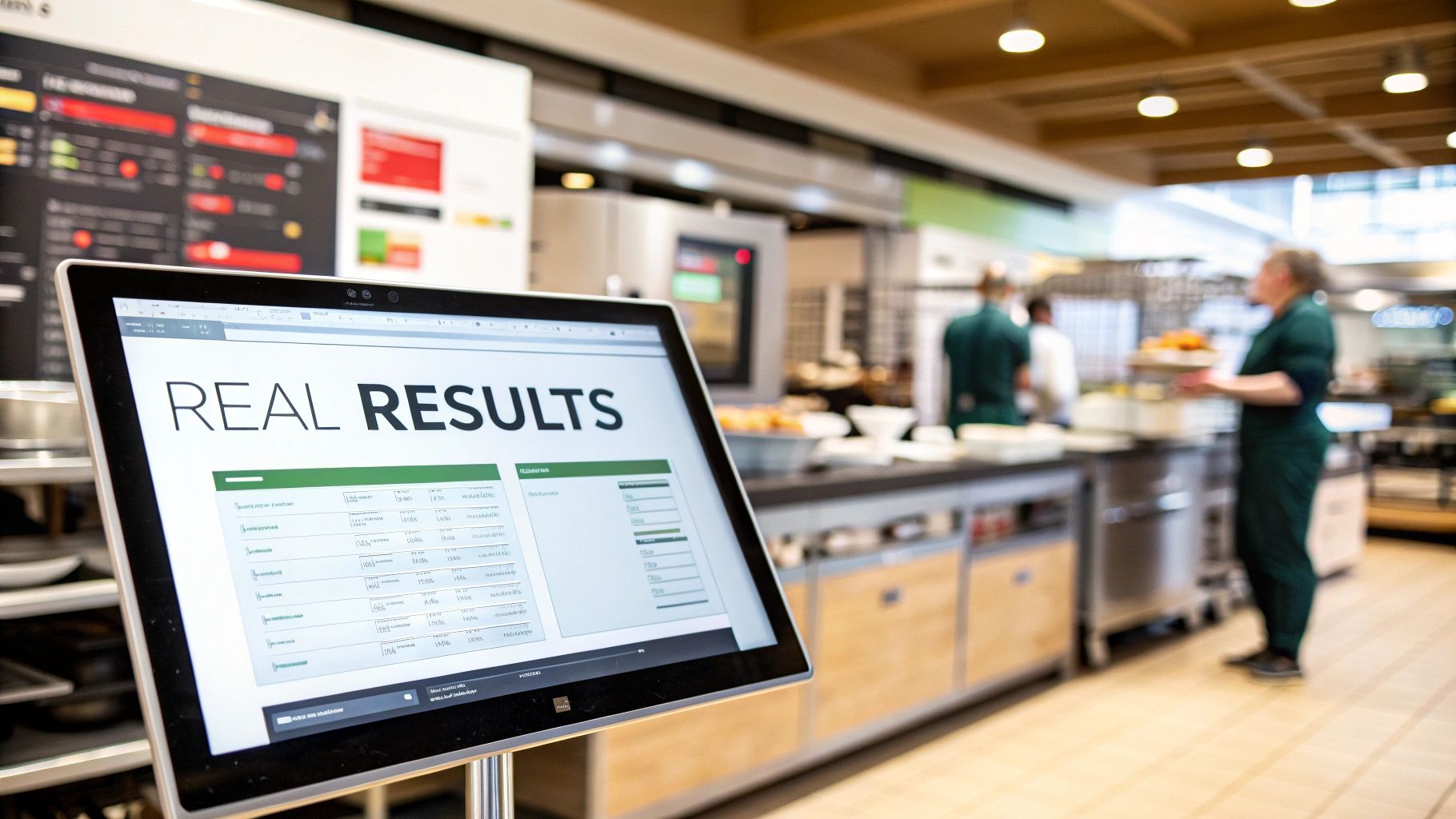 Commercial Oven Display