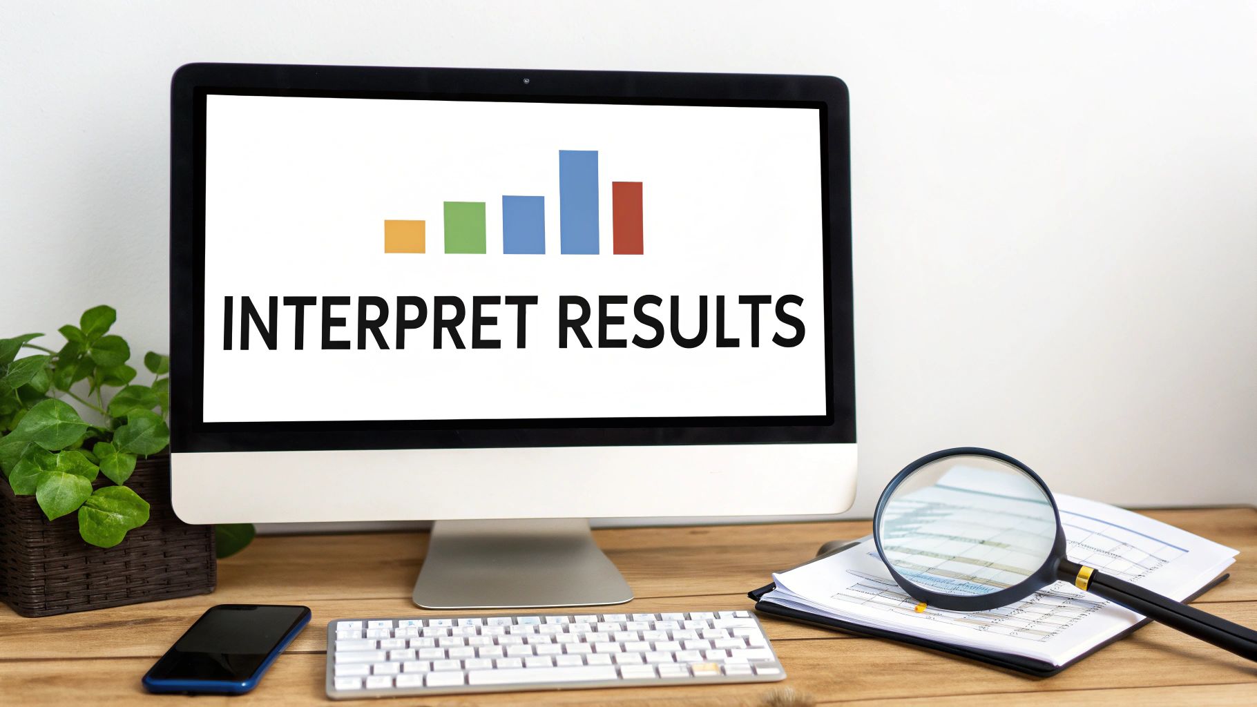 A person analyzing graphs and charts on a computer screen, representing SEO ranking reports.