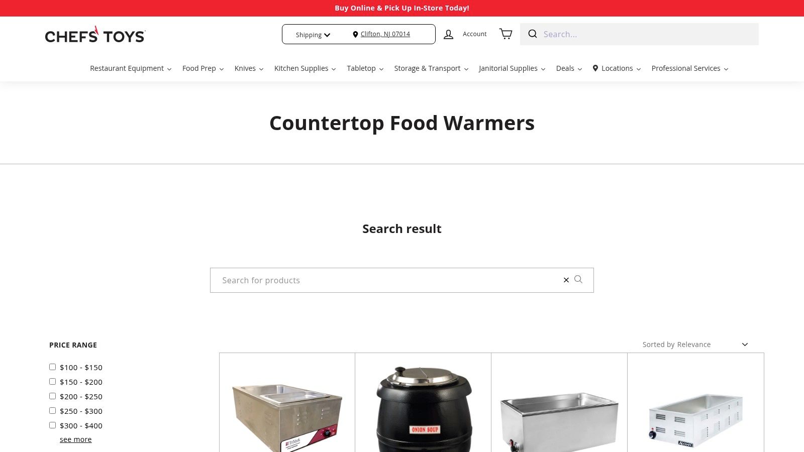 Chefs' Toys