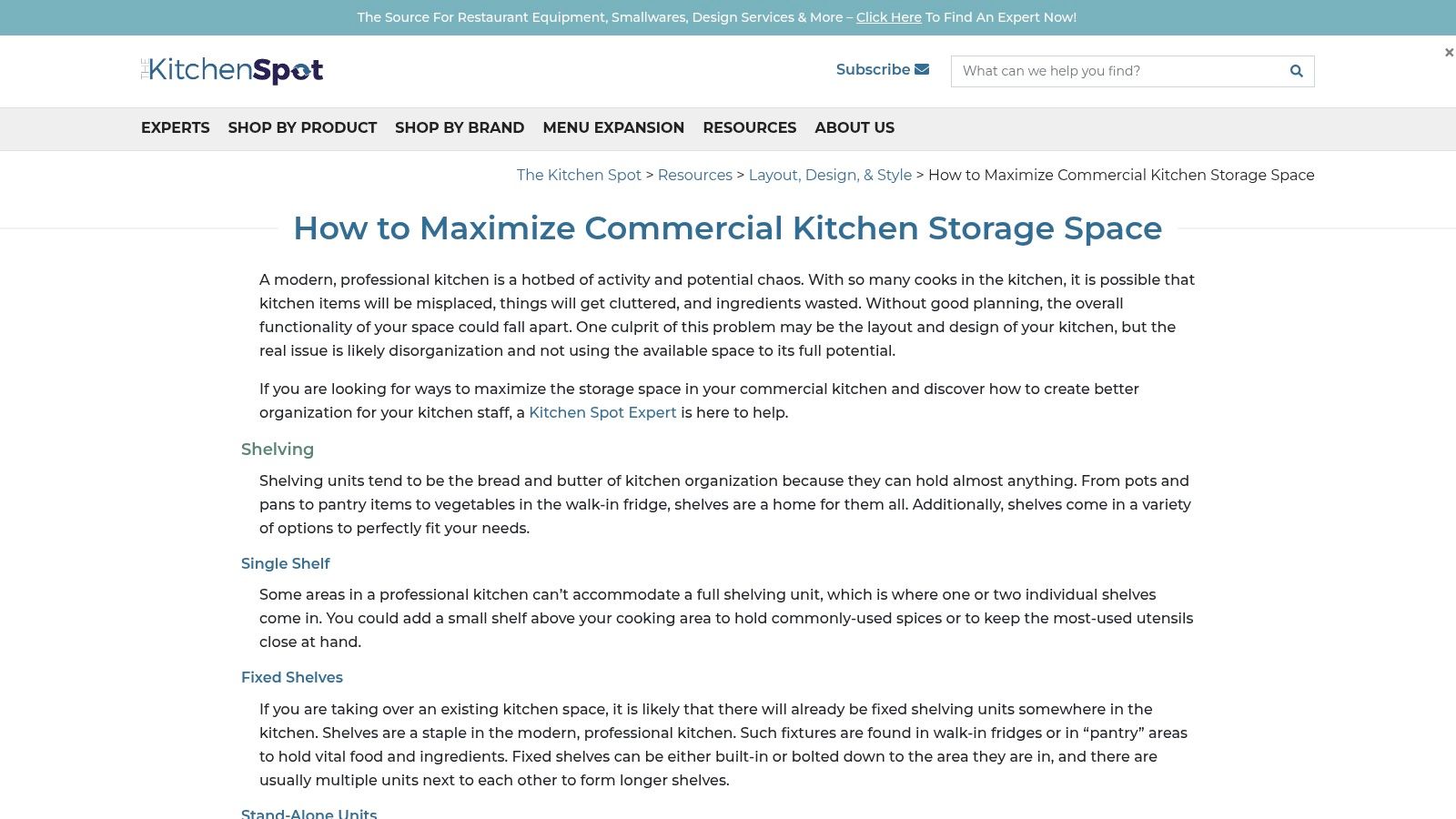 The Kitchen Spot
