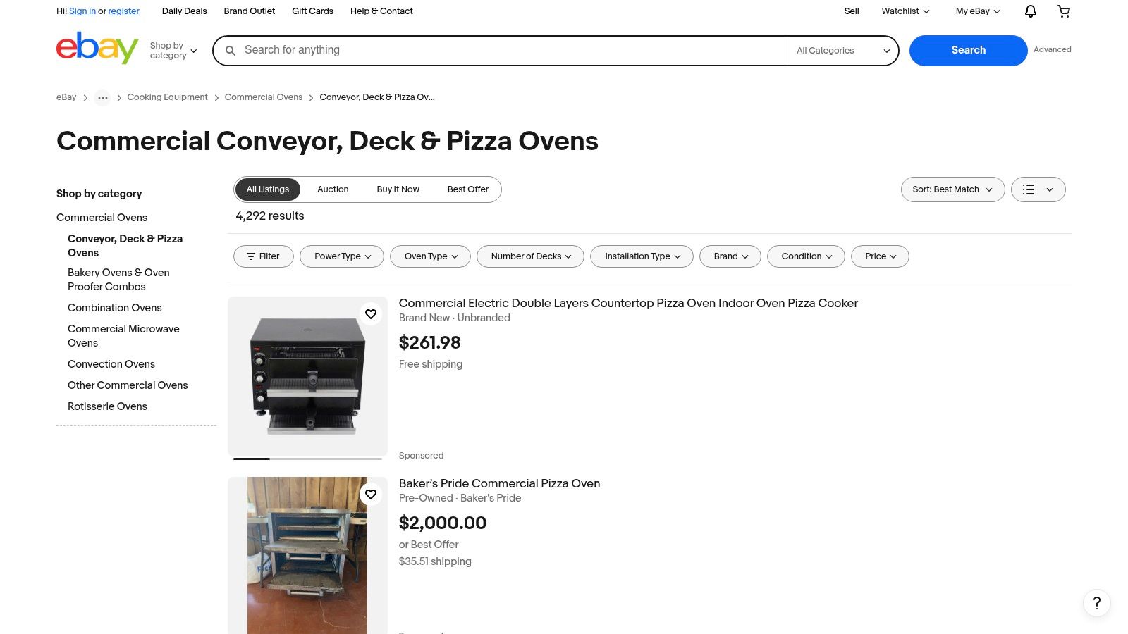 eBay (Business & Industrial)