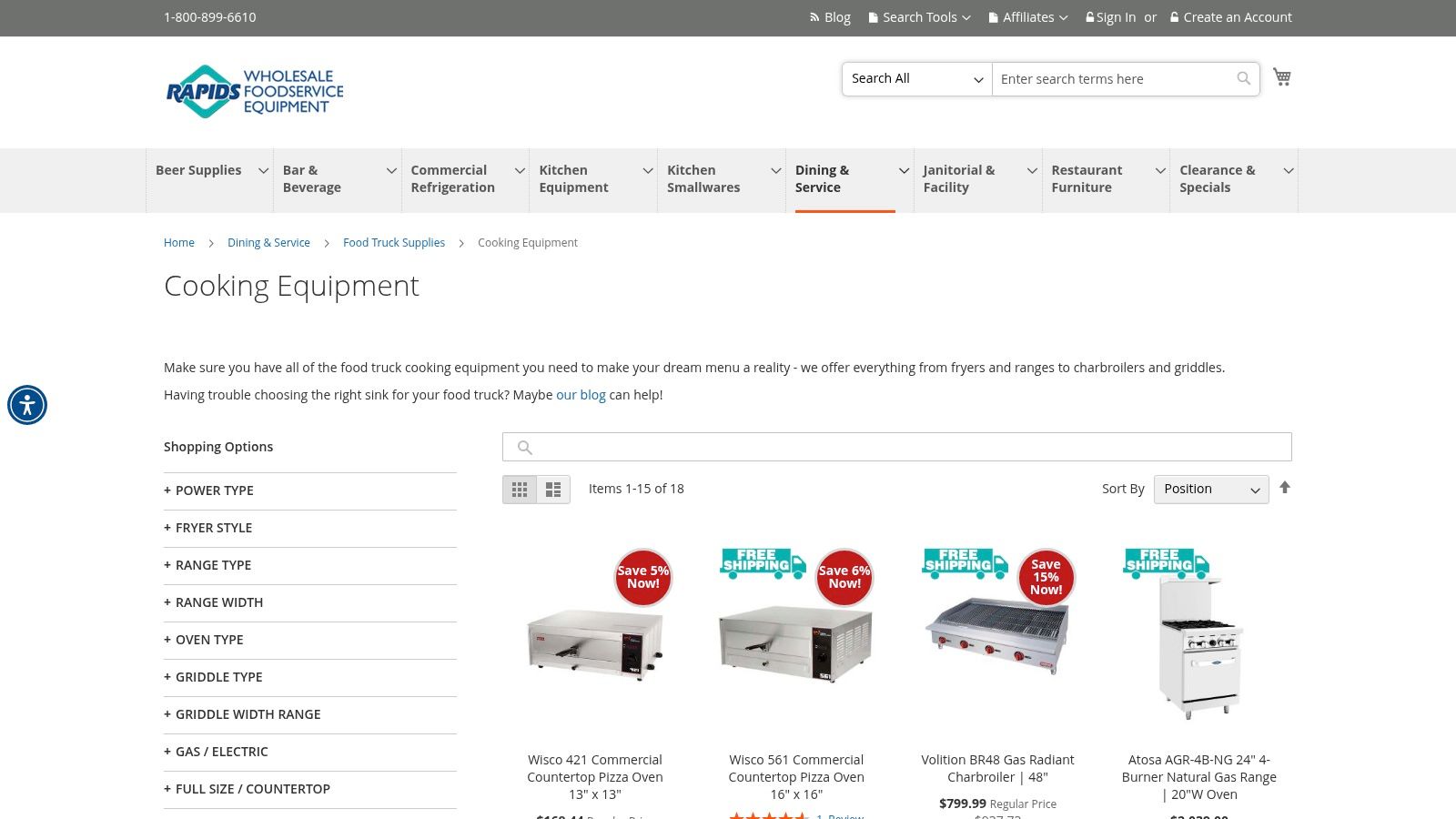Rapids Wholesale Equipment