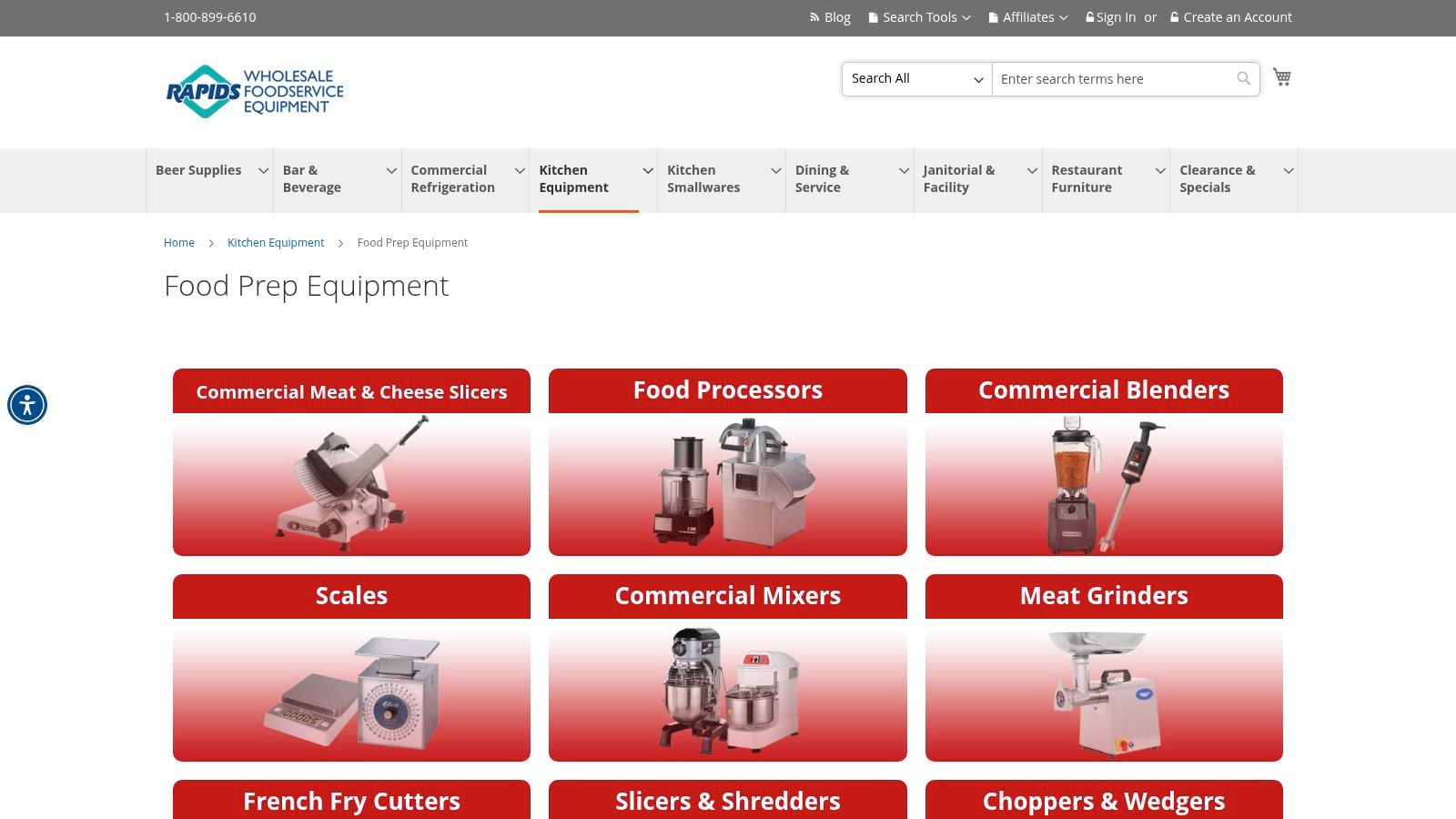 Rapids Wholesale Equipment