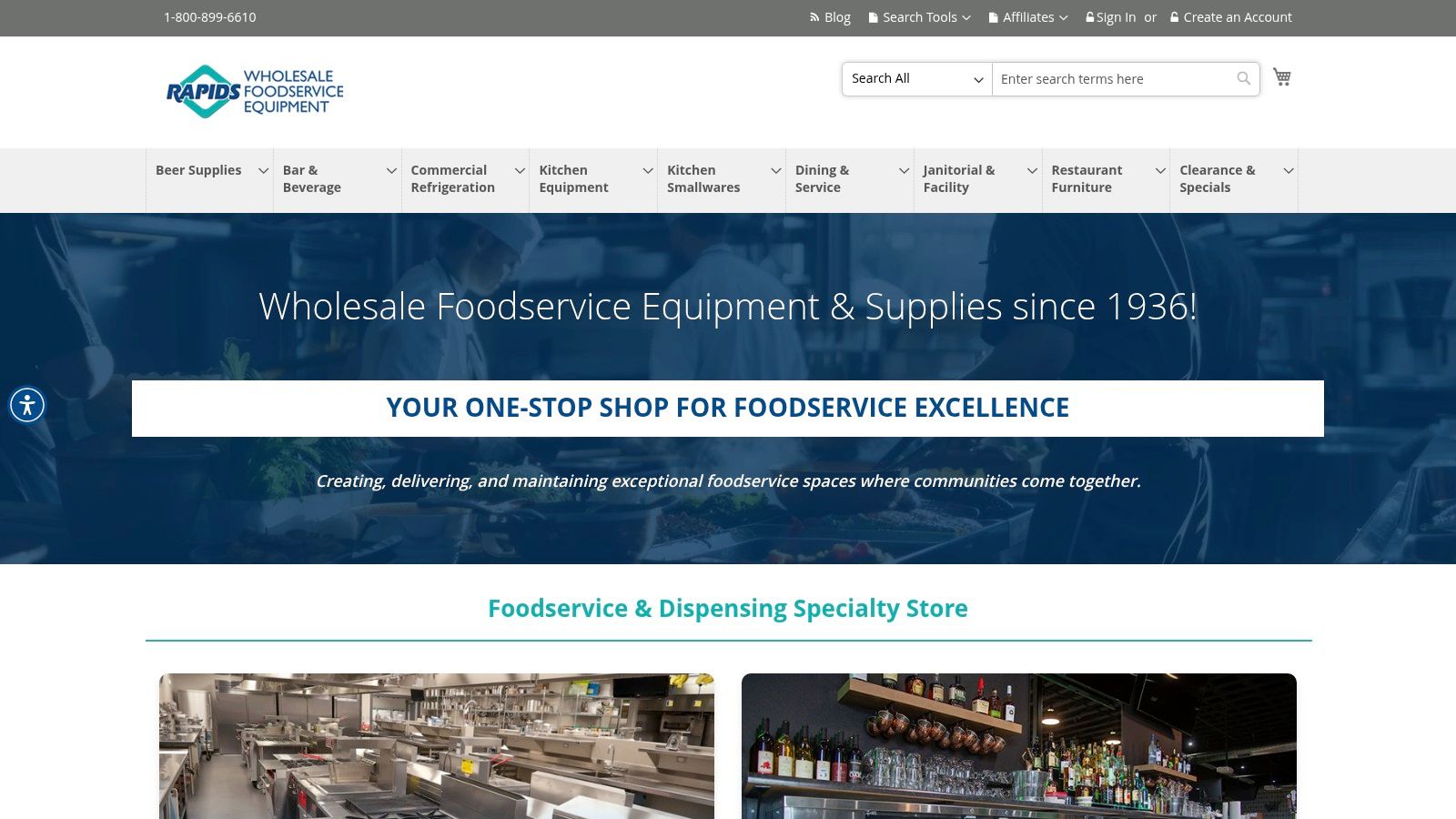 Rapids Wholesale Equipment Co.