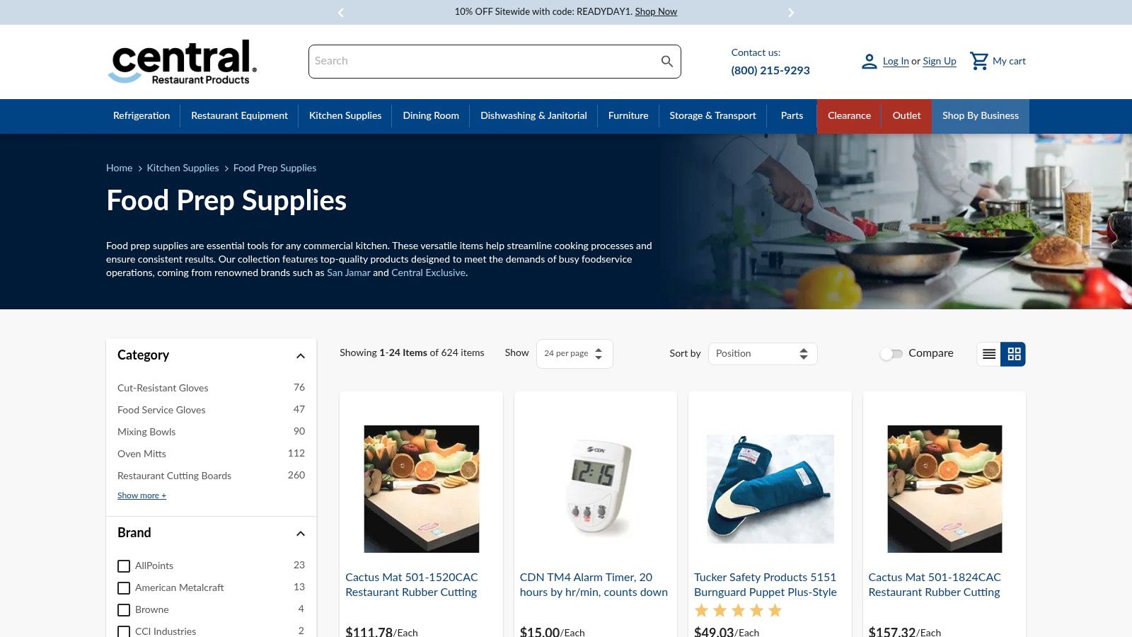 Central Restaurant Products