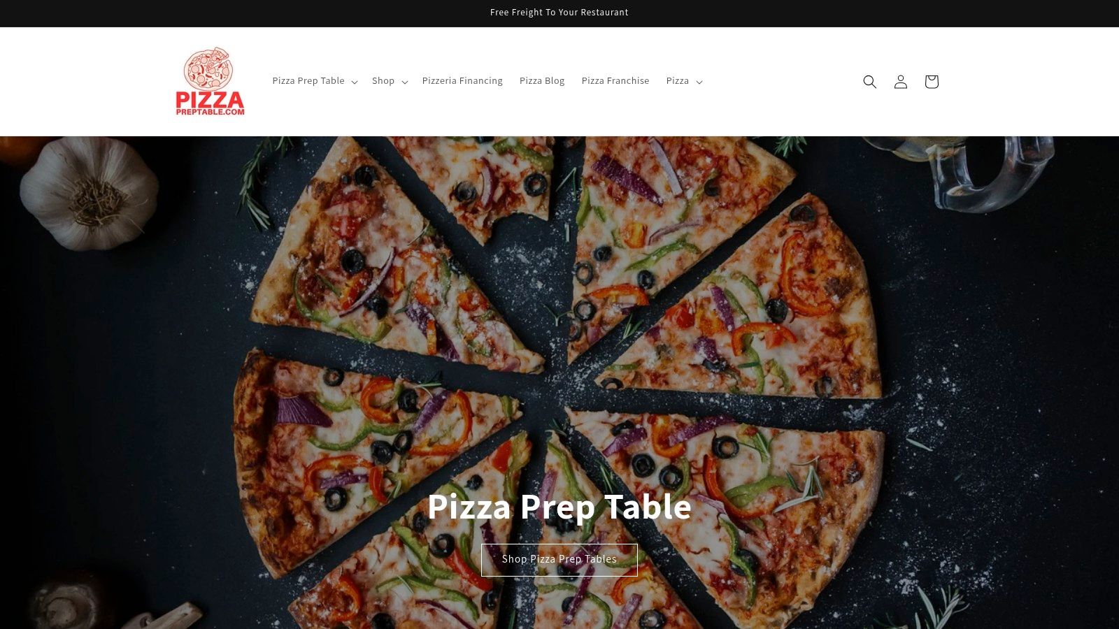 Pizza Prep Table