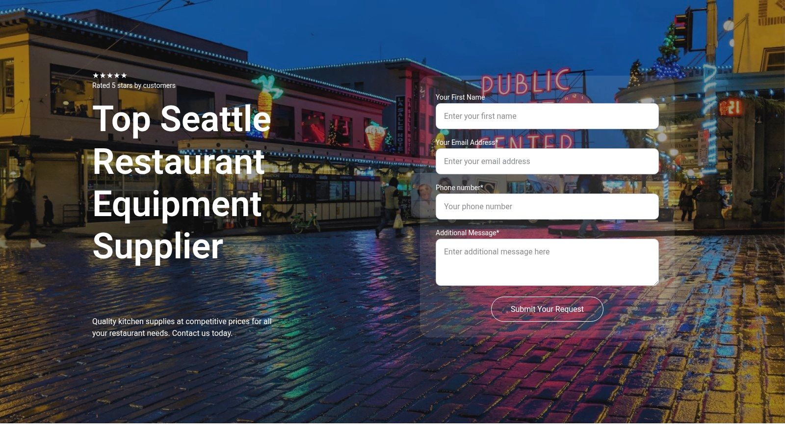 Seattle Restaurant Equipment