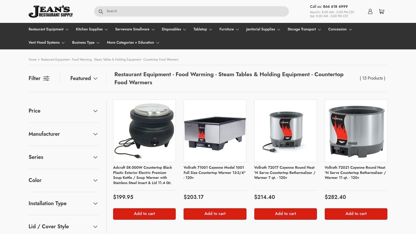Jean's Restaurant Supply