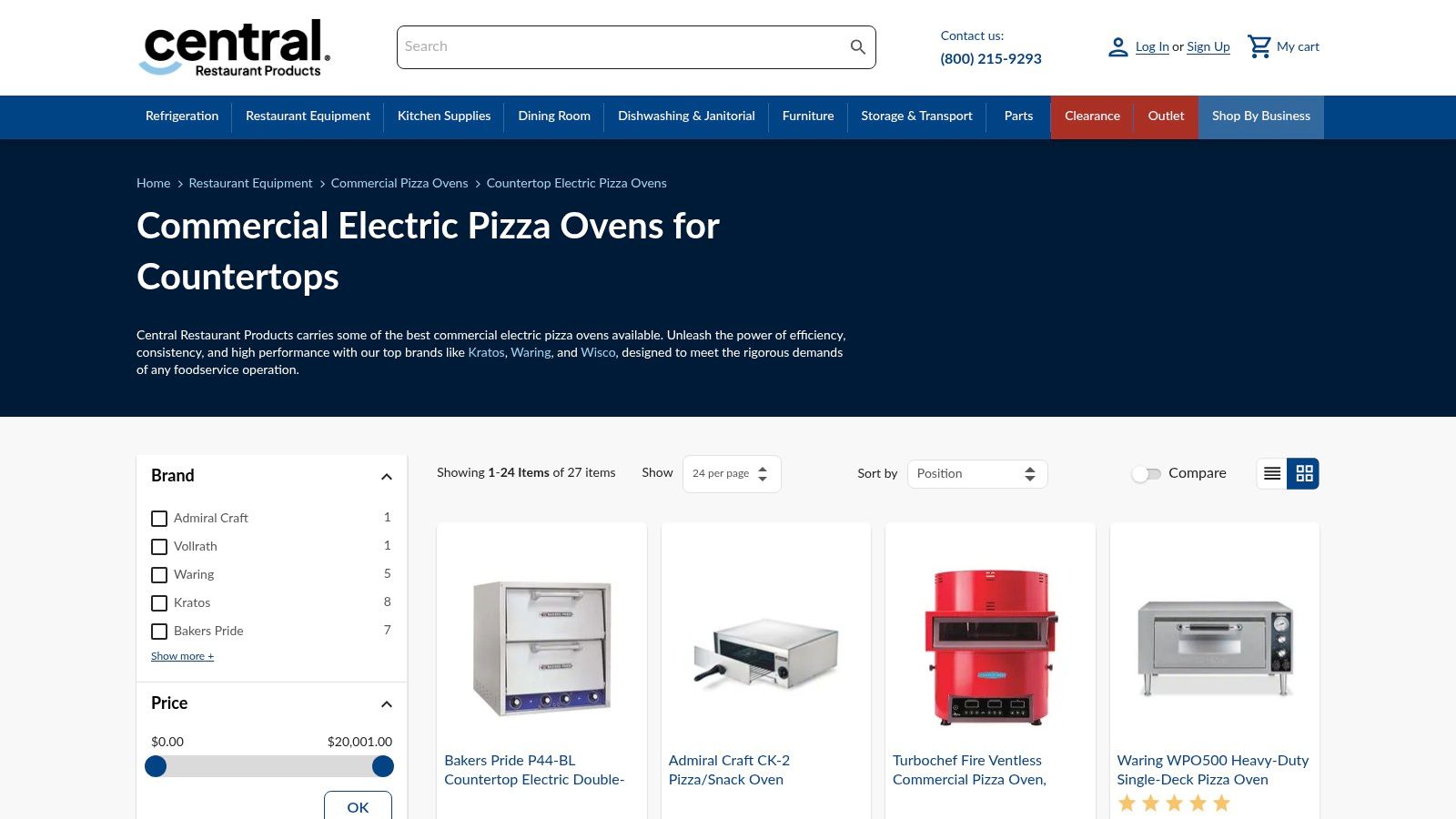 Central Restaurant Products