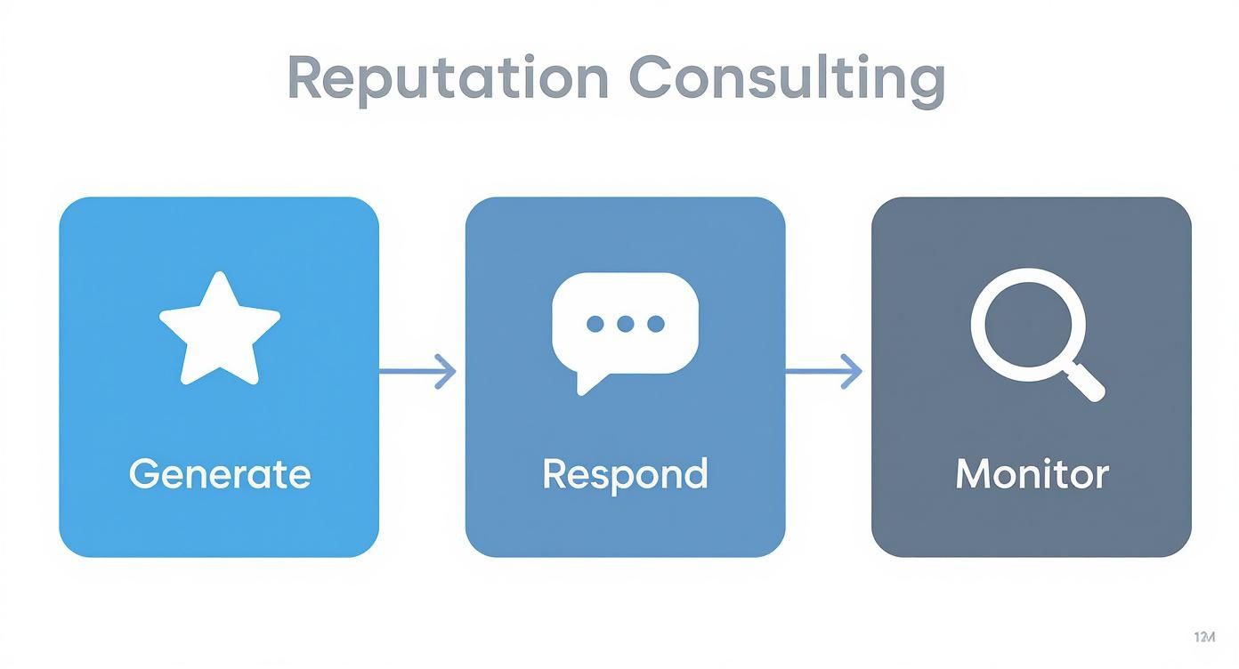 Infographic about reputation management consulting