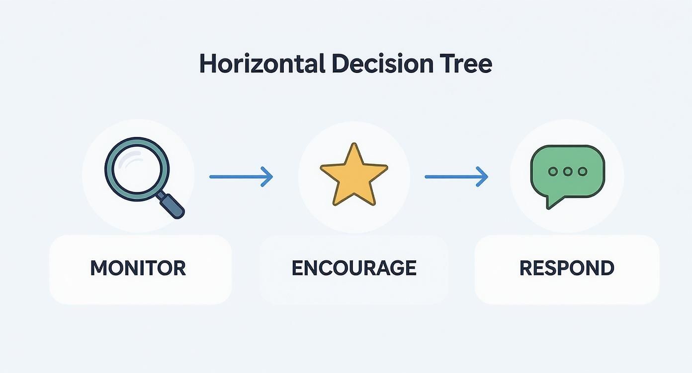 Infographic about reputation management for dentists