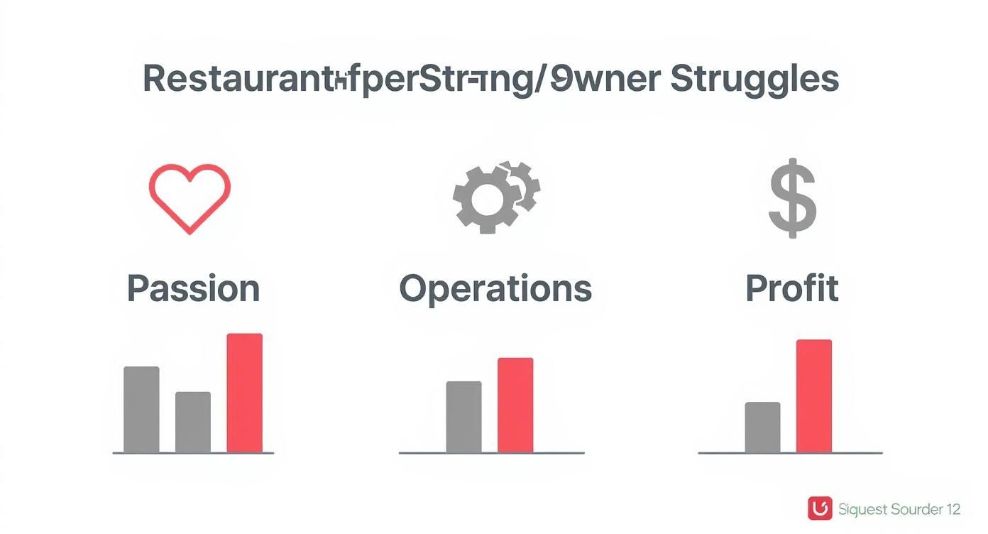 Infographic about how to increase restaurant sales