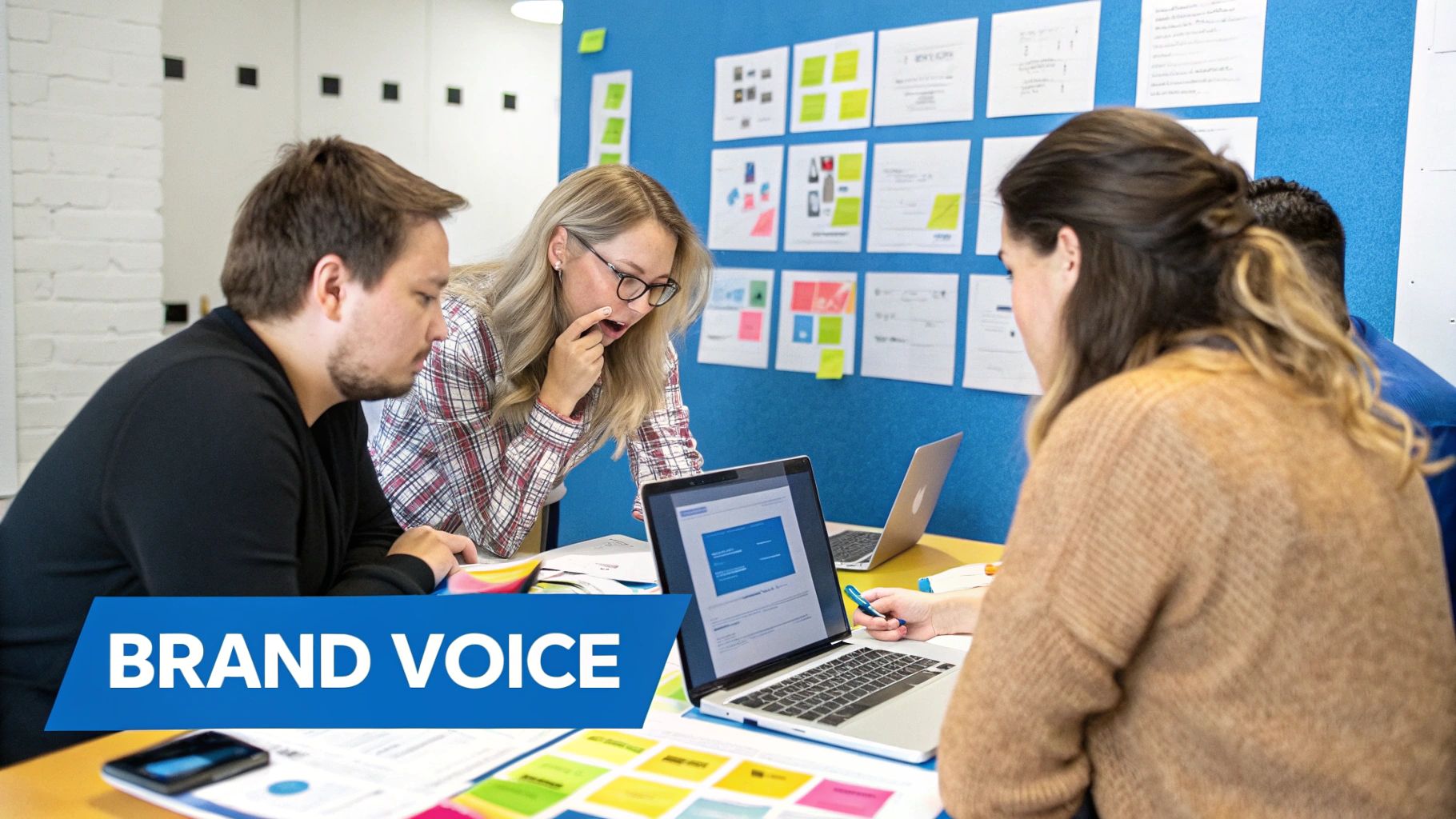 Responding To Positive Customer Reviews Examples 2 The Brand Voice Showcase Response, showing a person leaving a positive review and a brand replying in its unique, recognizable voice.