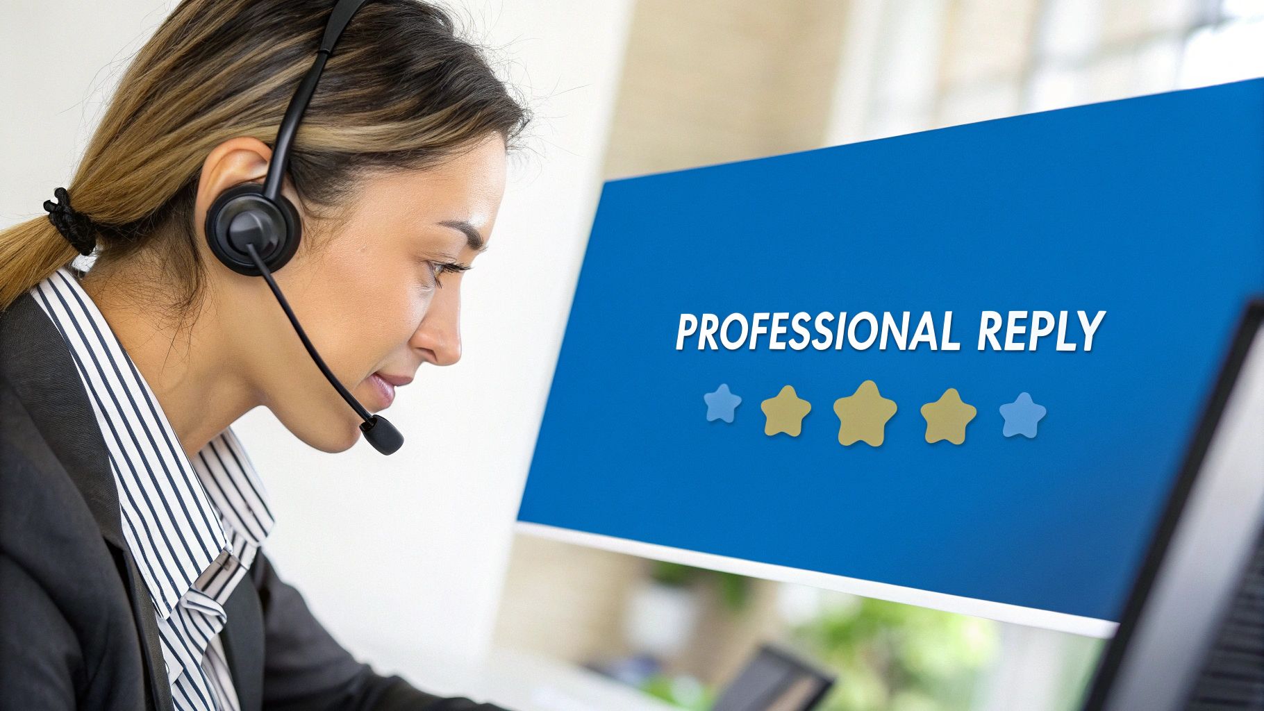 Respond Professionally to All Feedback