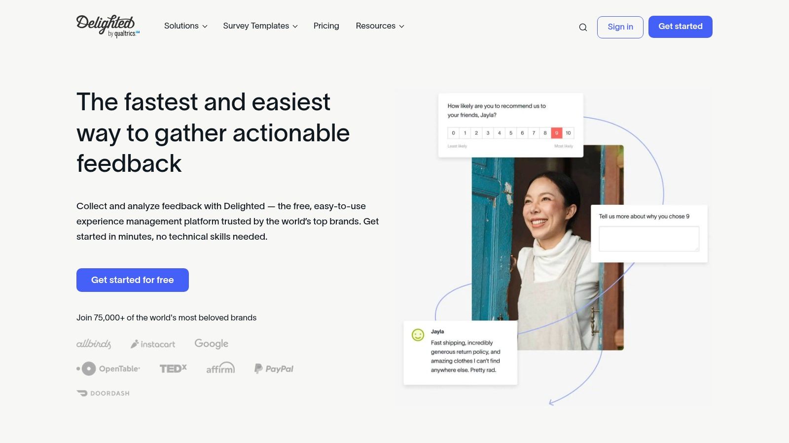 Delighted by Qualtrics
