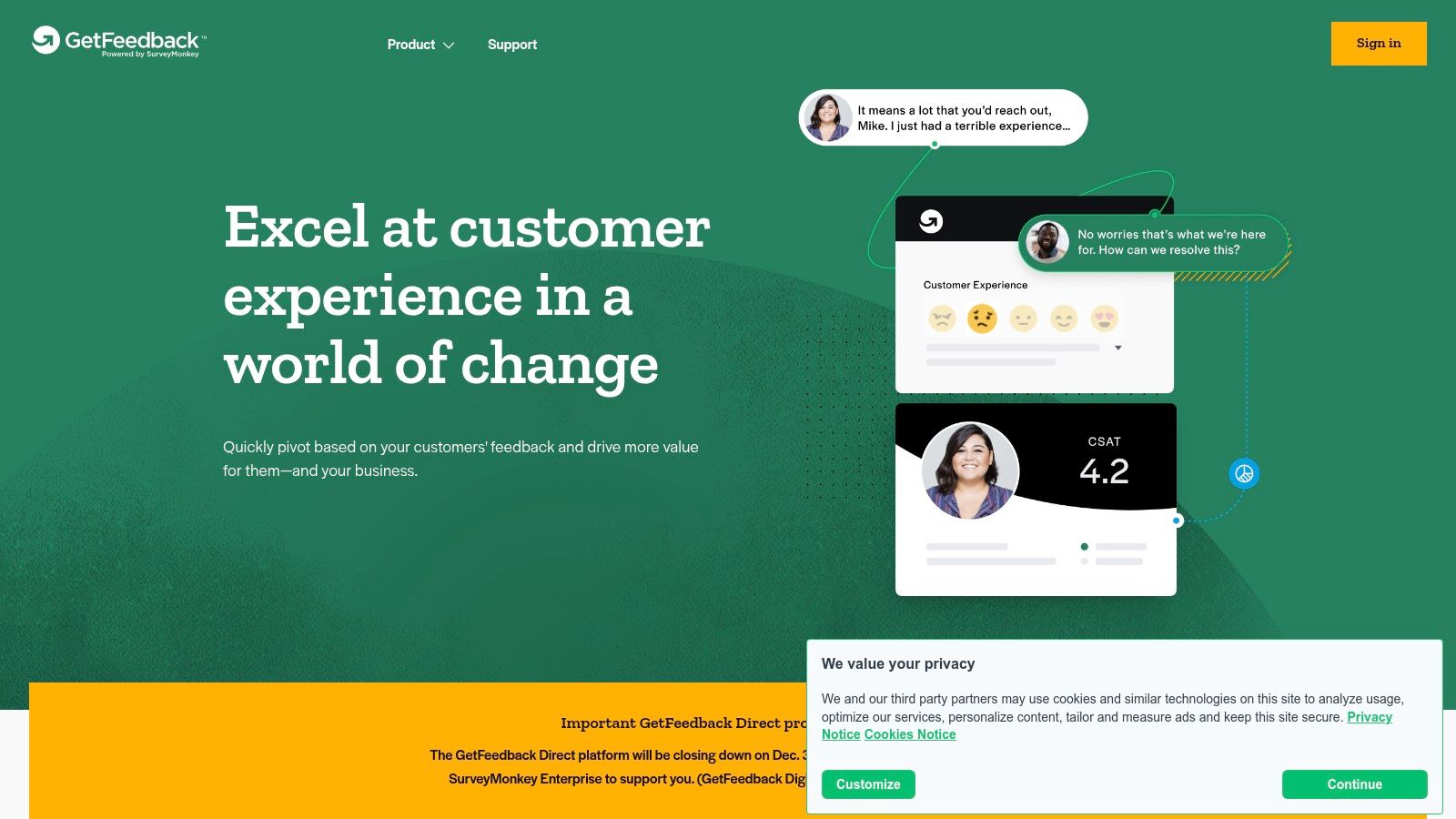 GetFeedback (by SurveyMonkey)