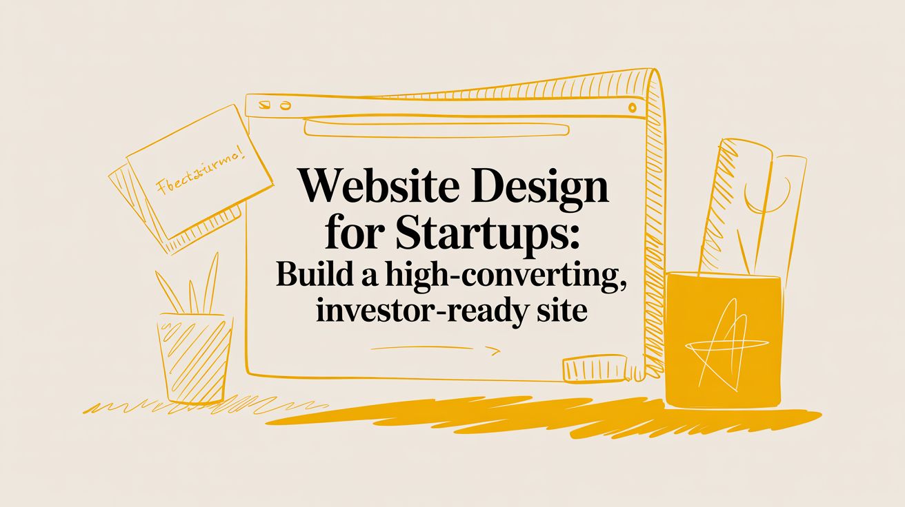 Website design for startups: Build a high-converting, investor-ready site