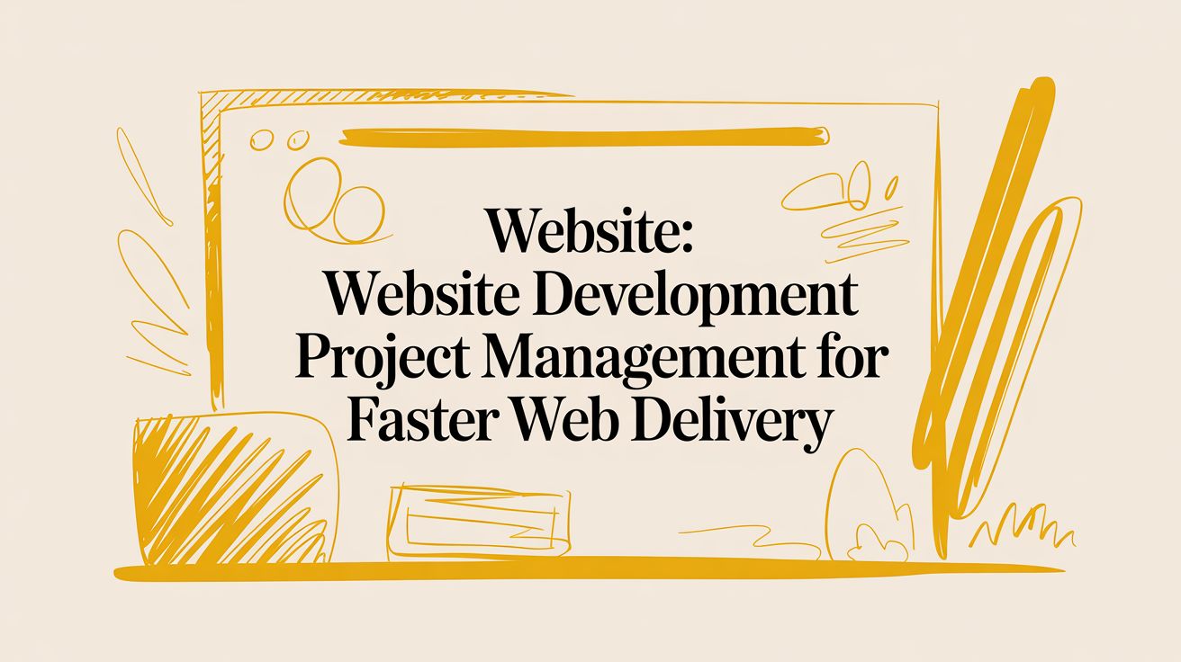 Website: website development project management for faster web delivery