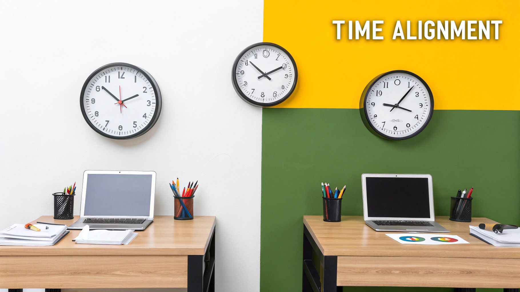 Similar Time Zones and Working Hours