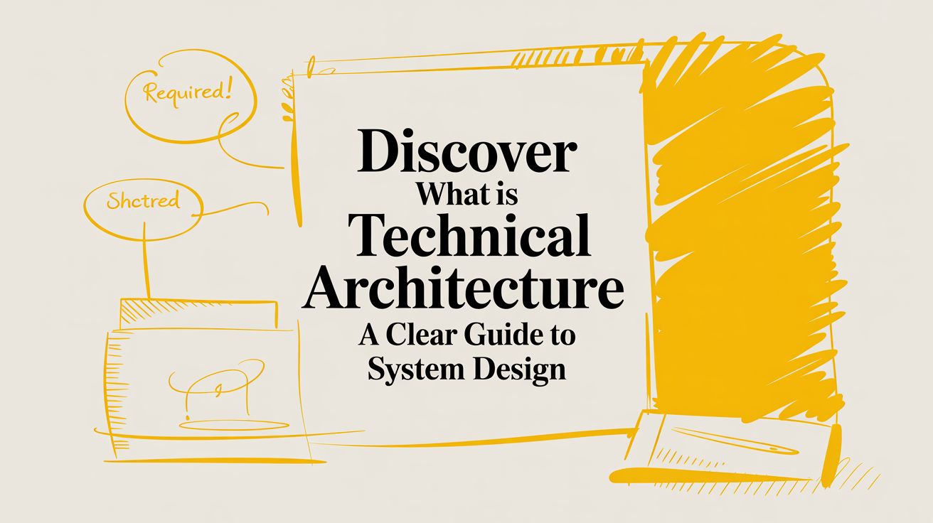 Discover what is technical architecture: A Clear Guide to System Design