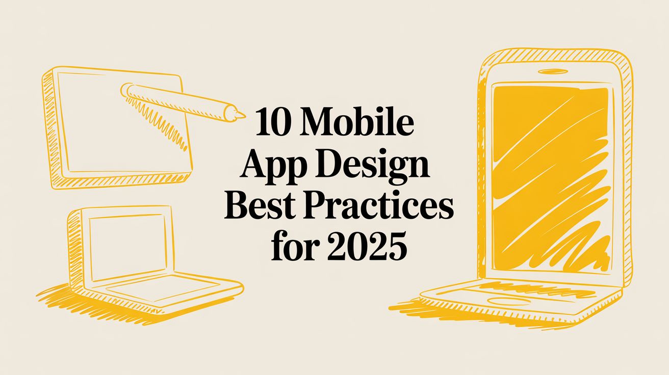 10 Mobile App Design Best Practices for 2025