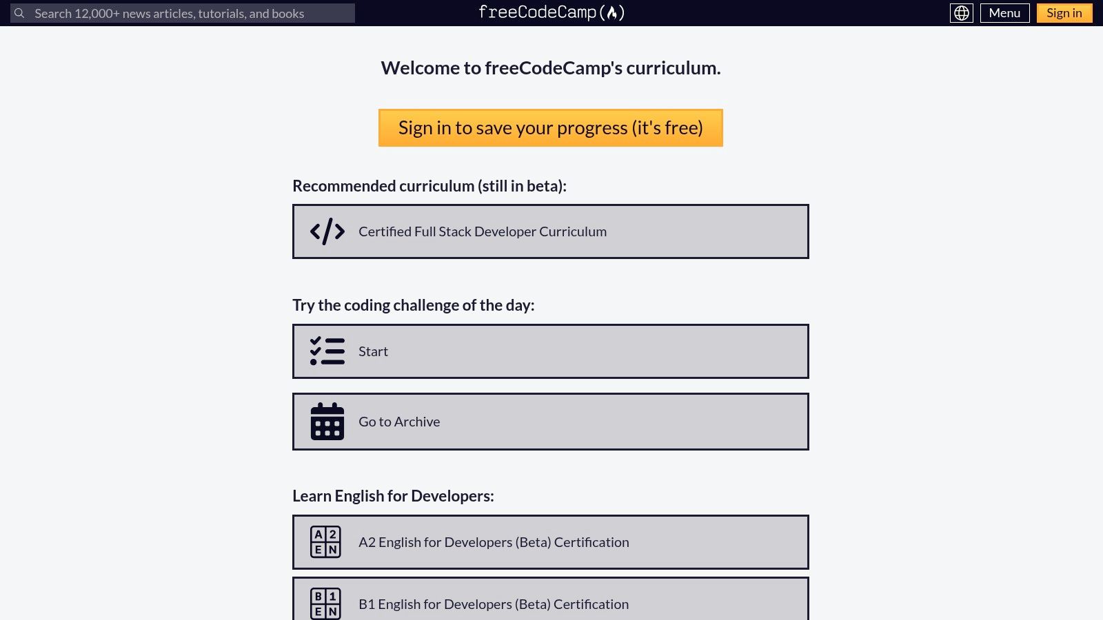 freeCodeCamp – Responsive Web Design Certification