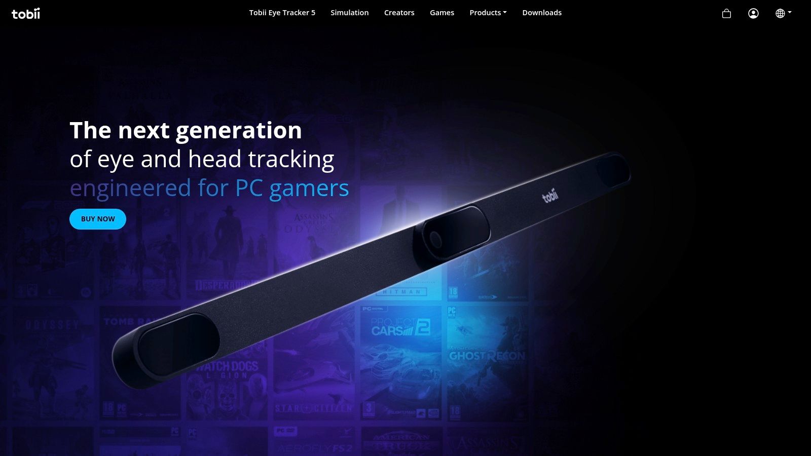 Tobii (Eye-tracking hardware)