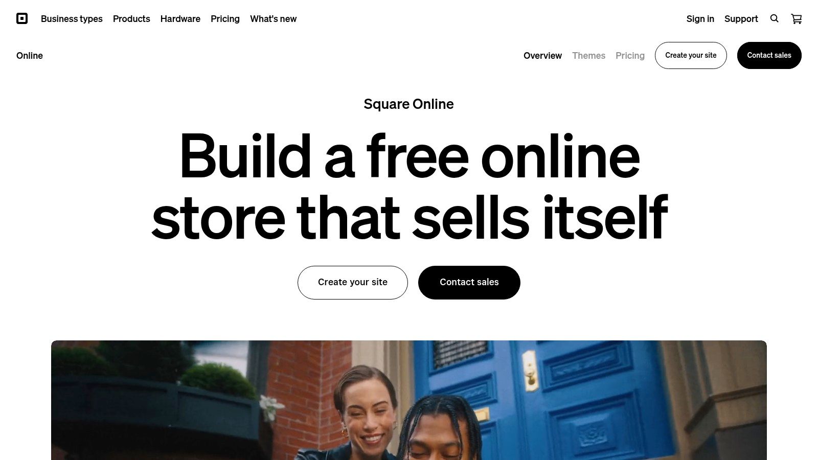 Square Online (by Square; formerly Weebly)