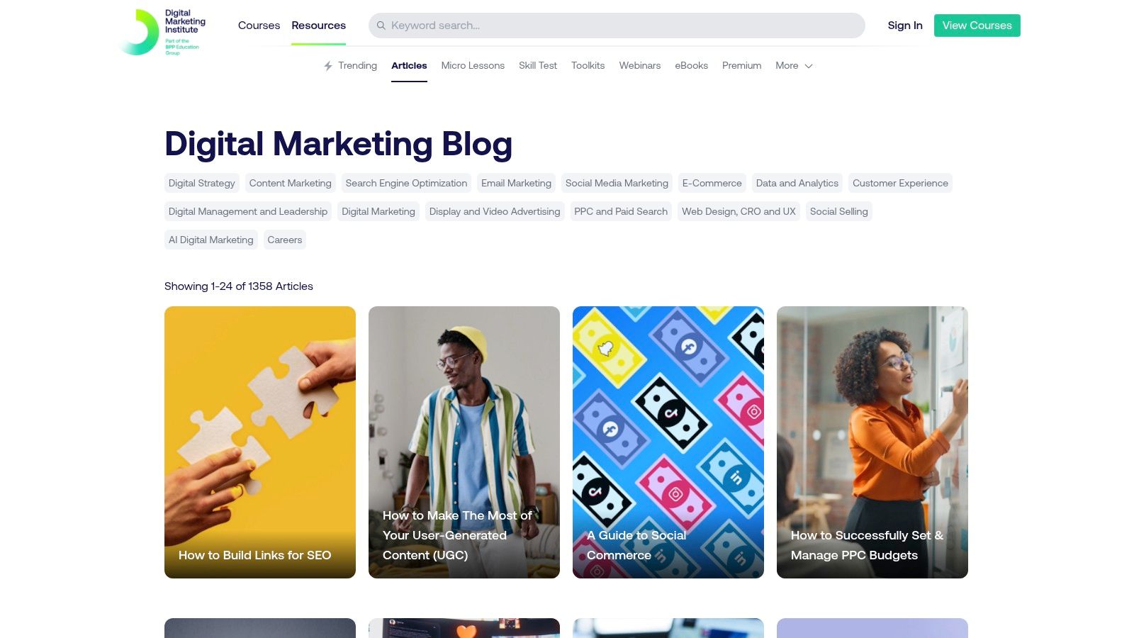Digital Marketing Institute Blog