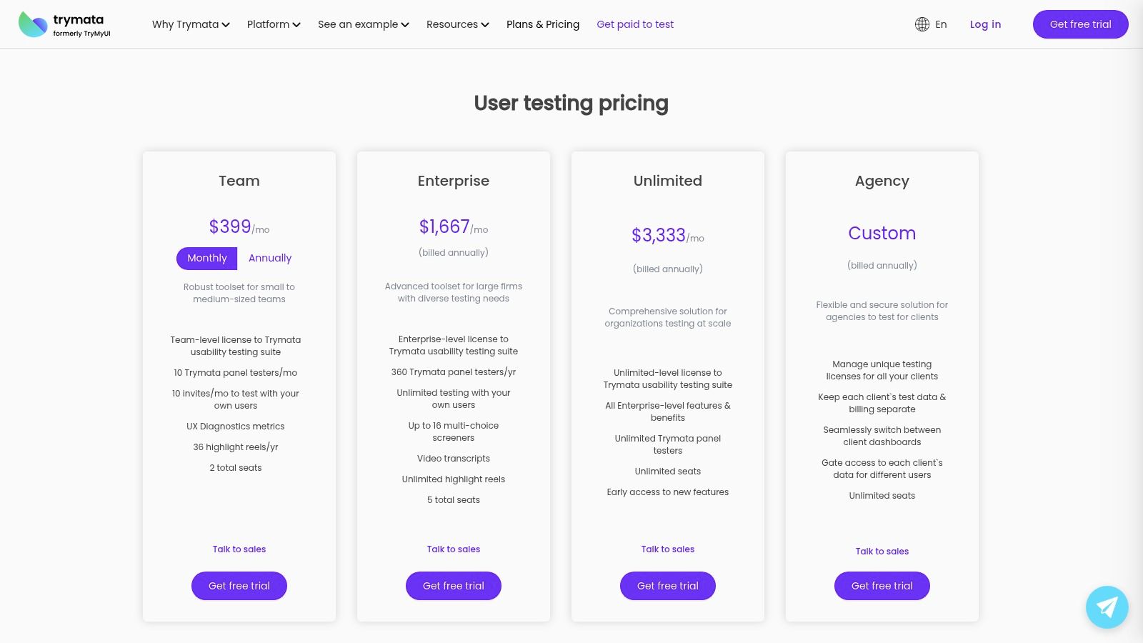 Trymata (formerly TryMyUI)